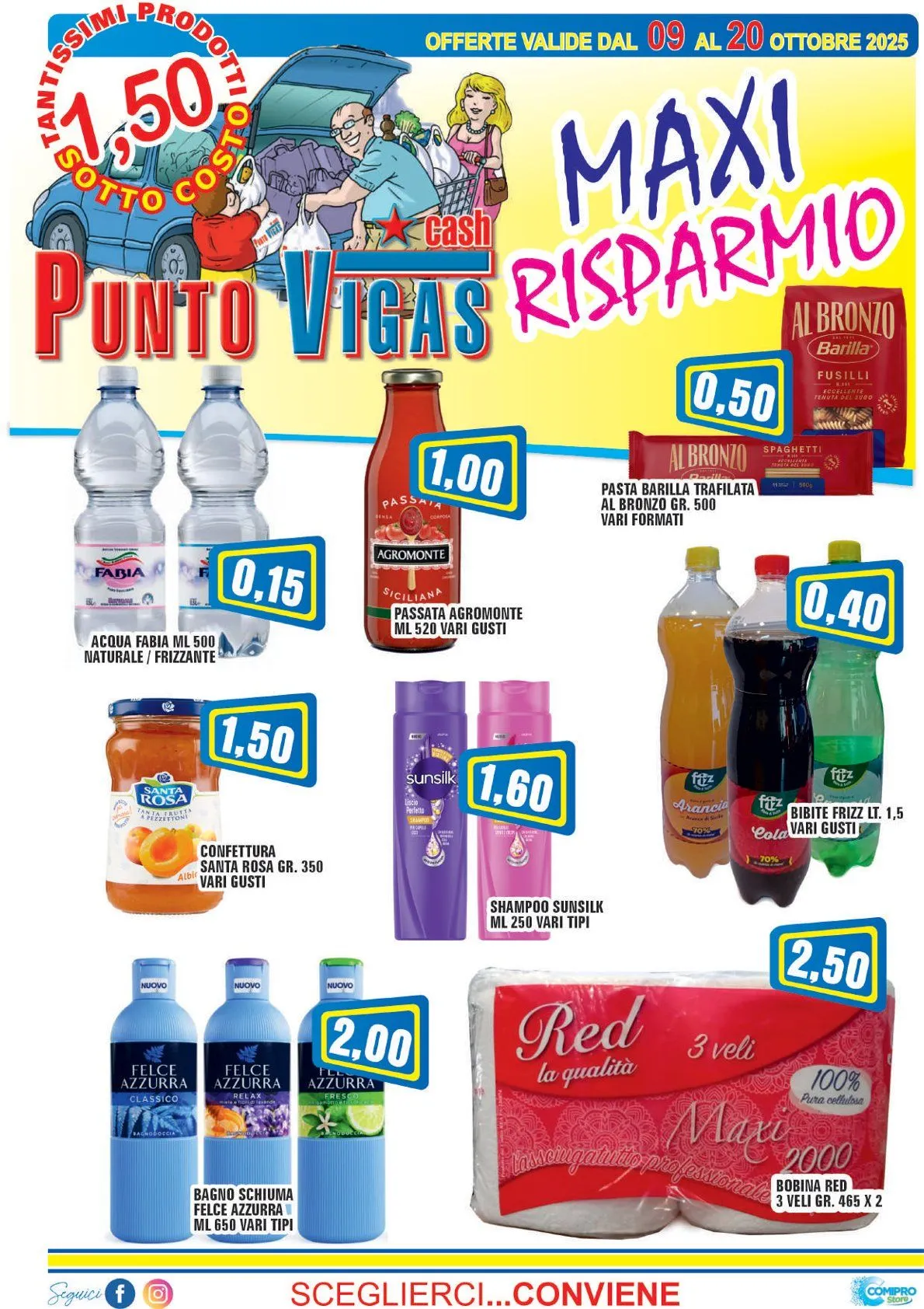 Volantini Punto Vigas da 9 ottobre a 20 ottobre di 2025 - Pagina del volantino 1