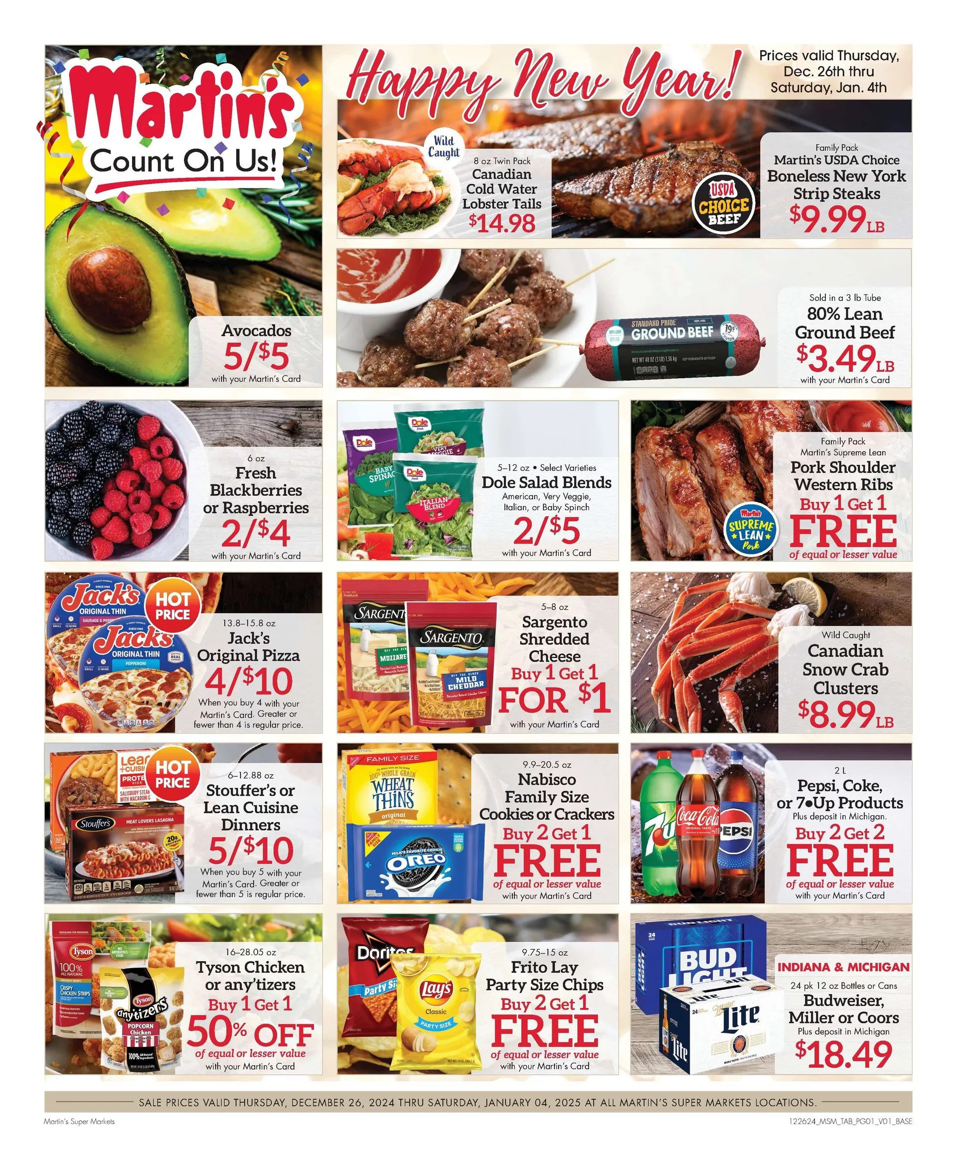 Weekly ad Martin’s Deals from December 27 to January 4 2025 - Page 