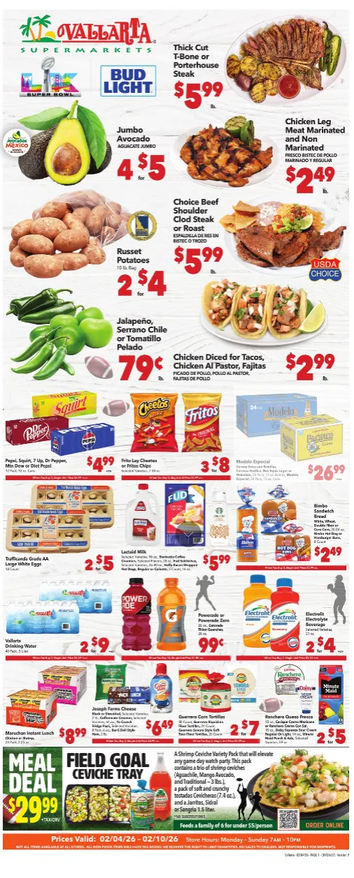 Weekly ad Vallarta Sales from February 4 to February 10 2026 - Page 