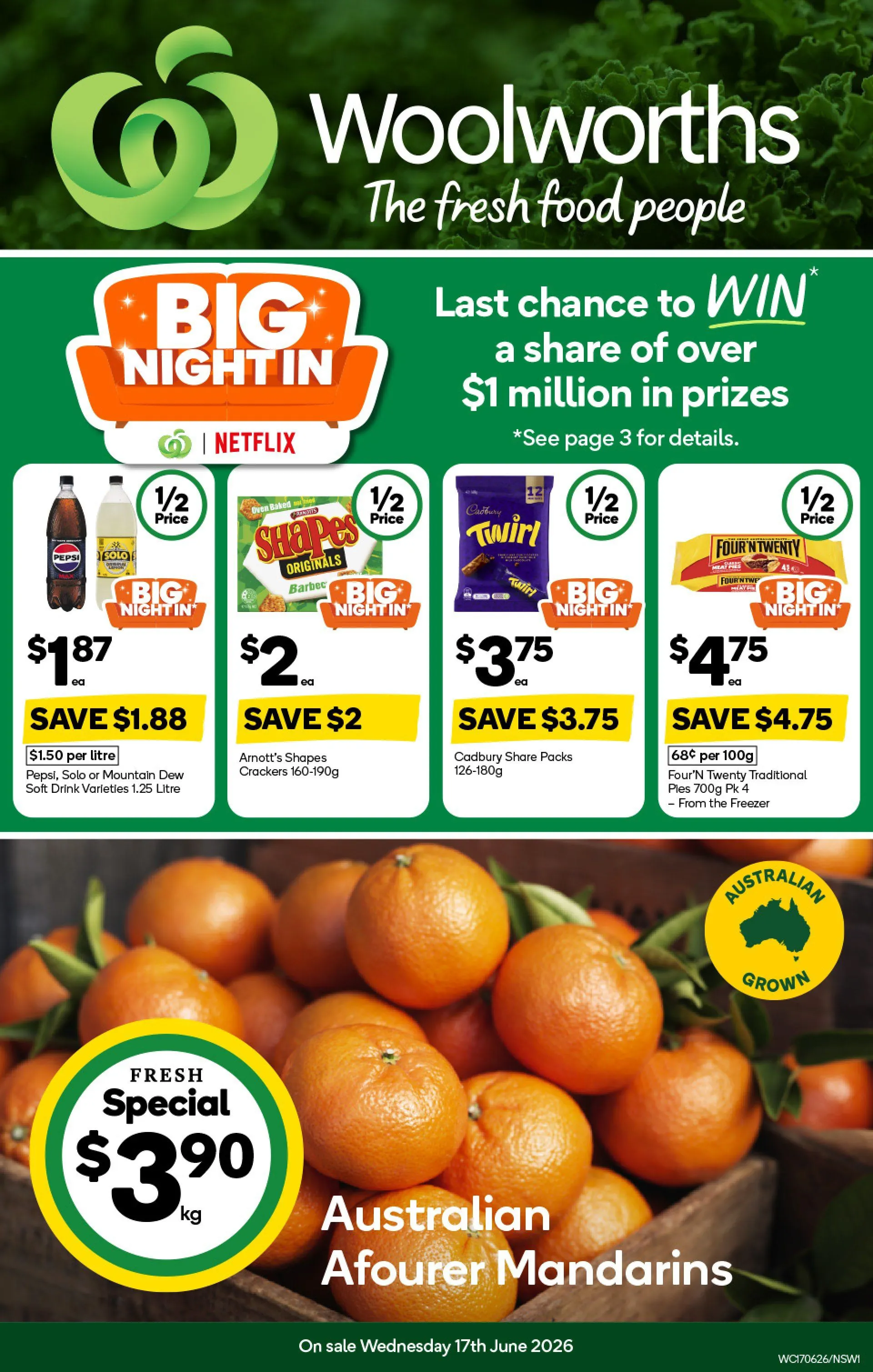 Woolworths Catalogues - Catalogue valid from 17 June to 21 June 2026 - page 1