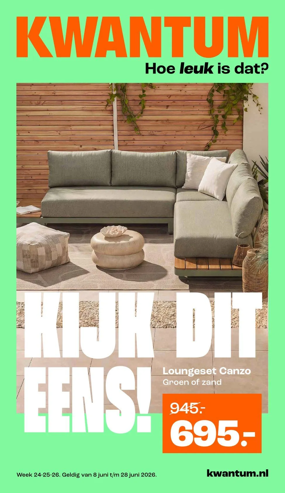 Kwantum folders van 24 mei tot 28 juni 2026 - Folder pagina 1