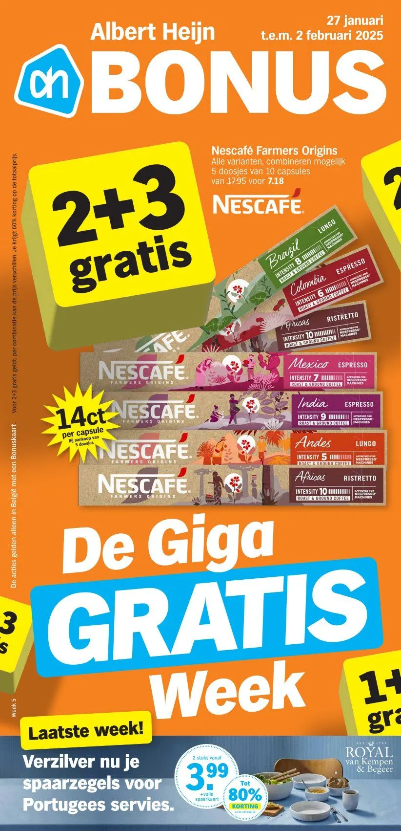 Albert Heijn Promoties van 27 januari tot 2 februari 2025 - folder pagina