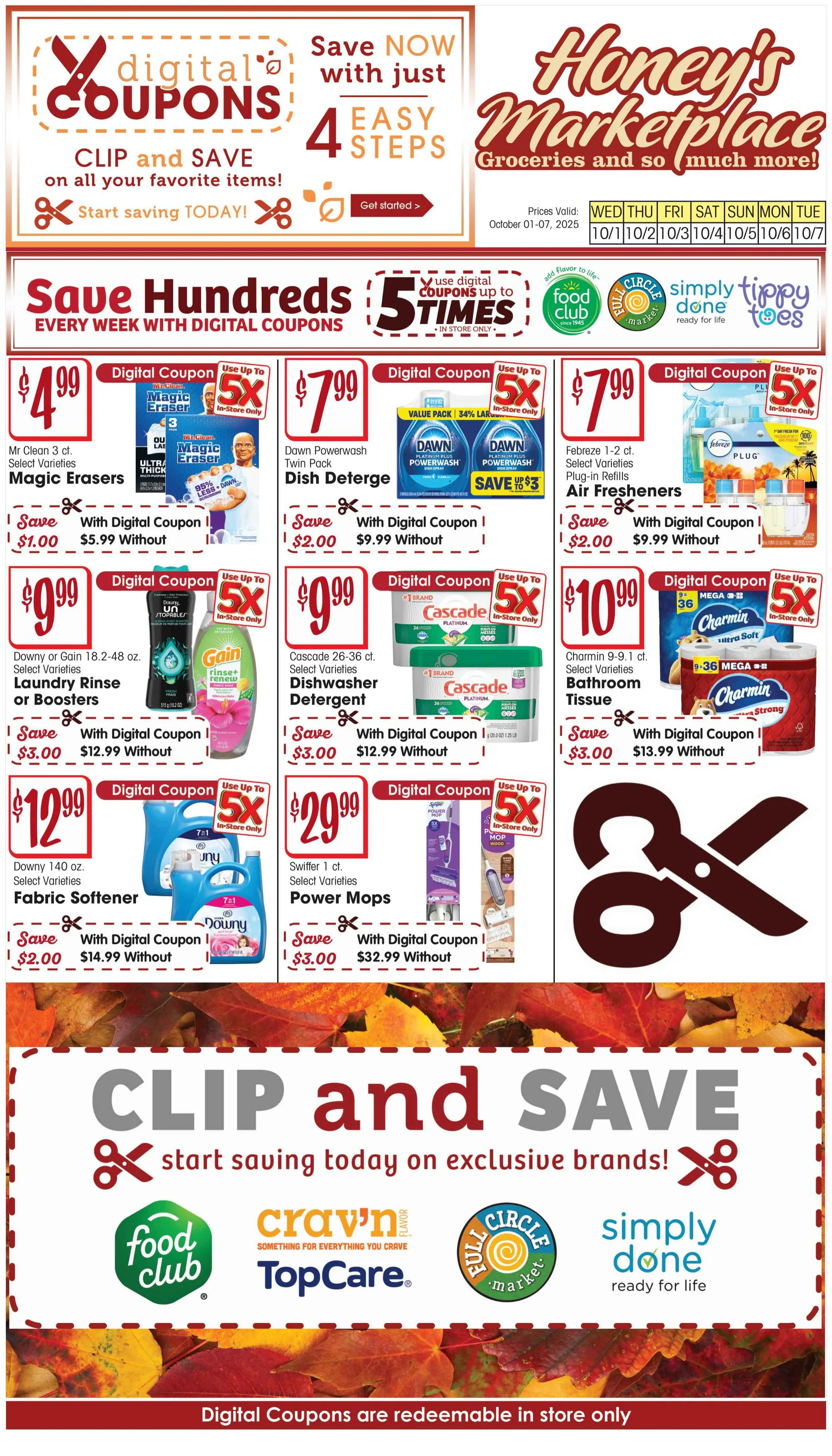 Weekly ad Honey-Can-Do  Sales from October 1 to October 7 2025 - Page 1