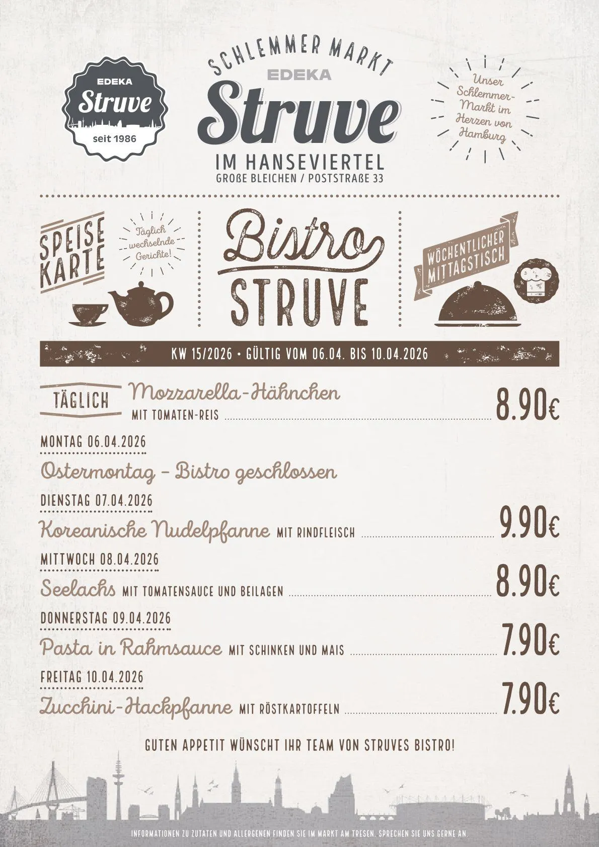 Edeka Angebote von 6. April bis 10. April 2026 - Prospekt seite 1