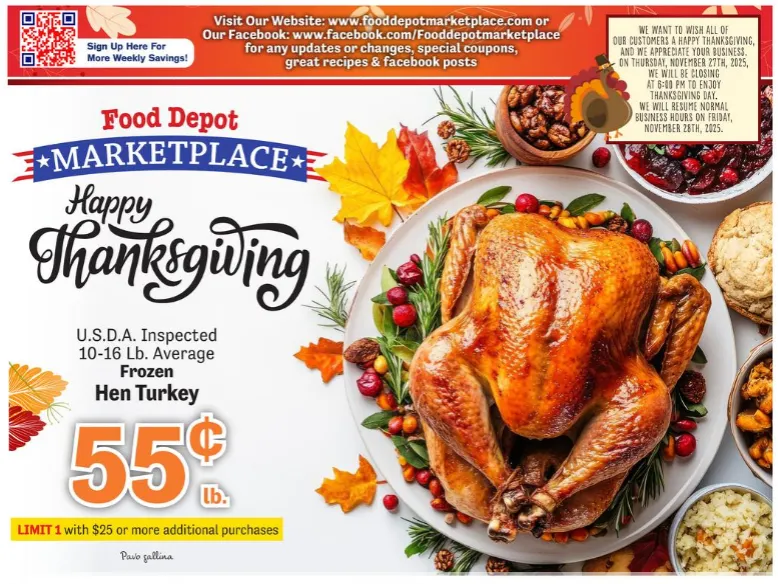 Weekly ad Food Depot Sales from November 17 to November 23 2025 - Page