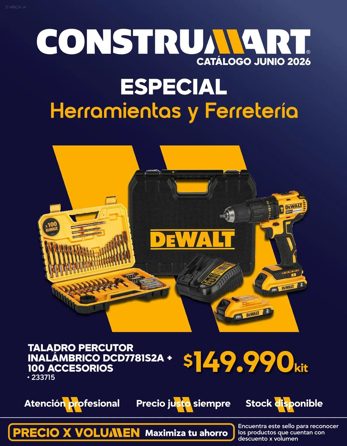 Catálogo de Construmart Ofertas 1 de junio al 30 de junio 2026 - Página 1