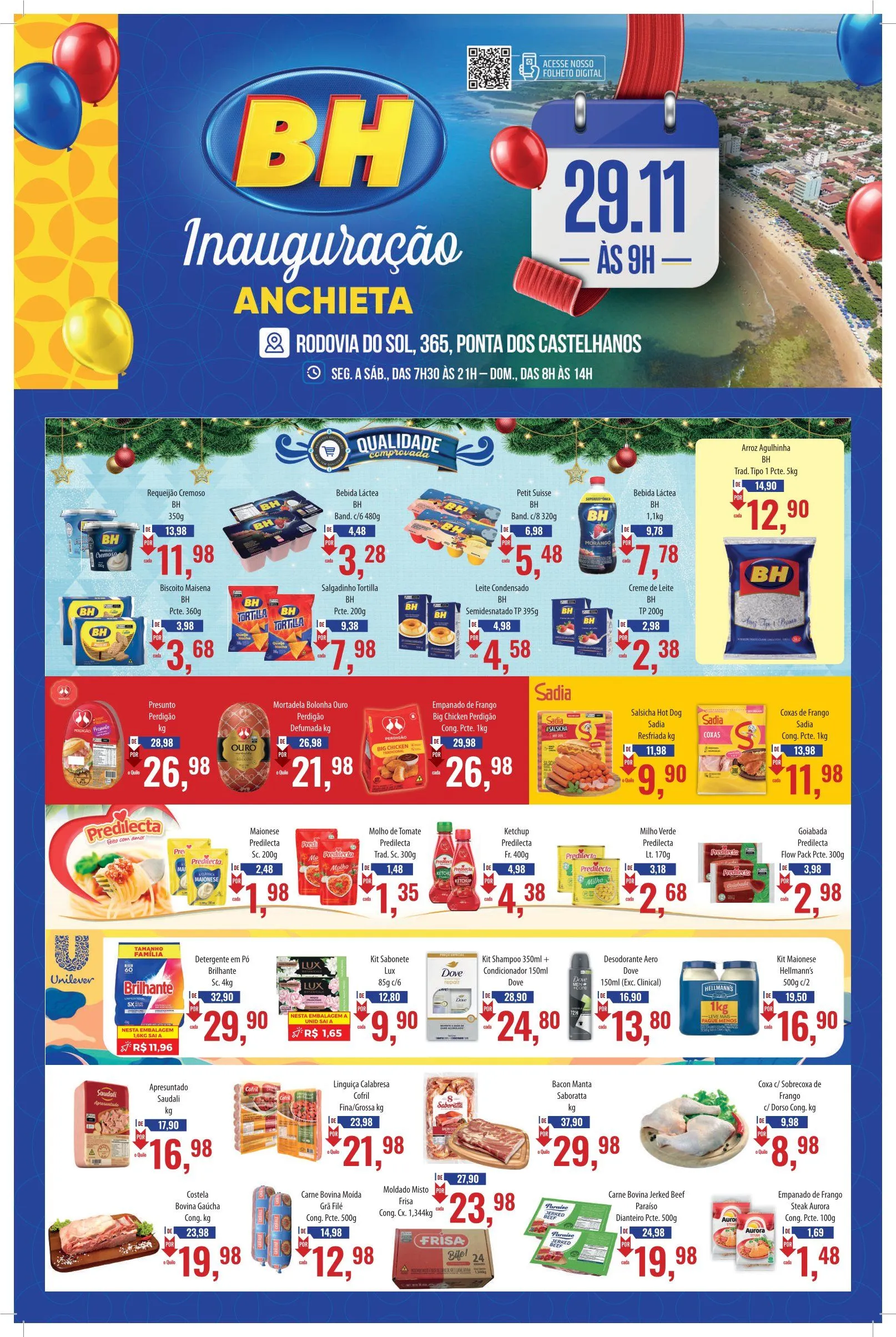 Encarte de Supermercados BH Ofertas 1 de dezembro até 15 de dezembro 2025 - Pagina 1