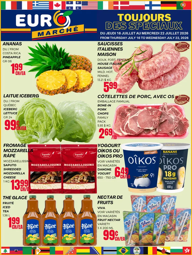 Euromarché Sales from July 16 to July 22 2026 - flyer page