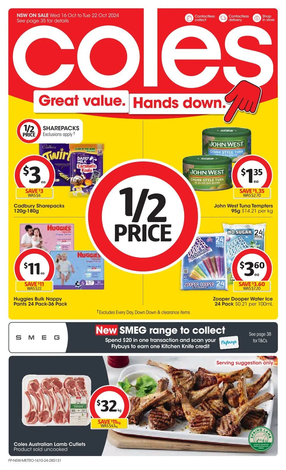 Coles Weekly Ad - Catalogue valid from 16 October to 22 October 2024 - page 1