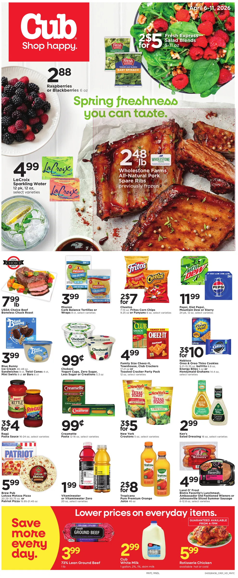 Weekly ad Cub Foods Sales from April 6 to April 11 2026 - Page