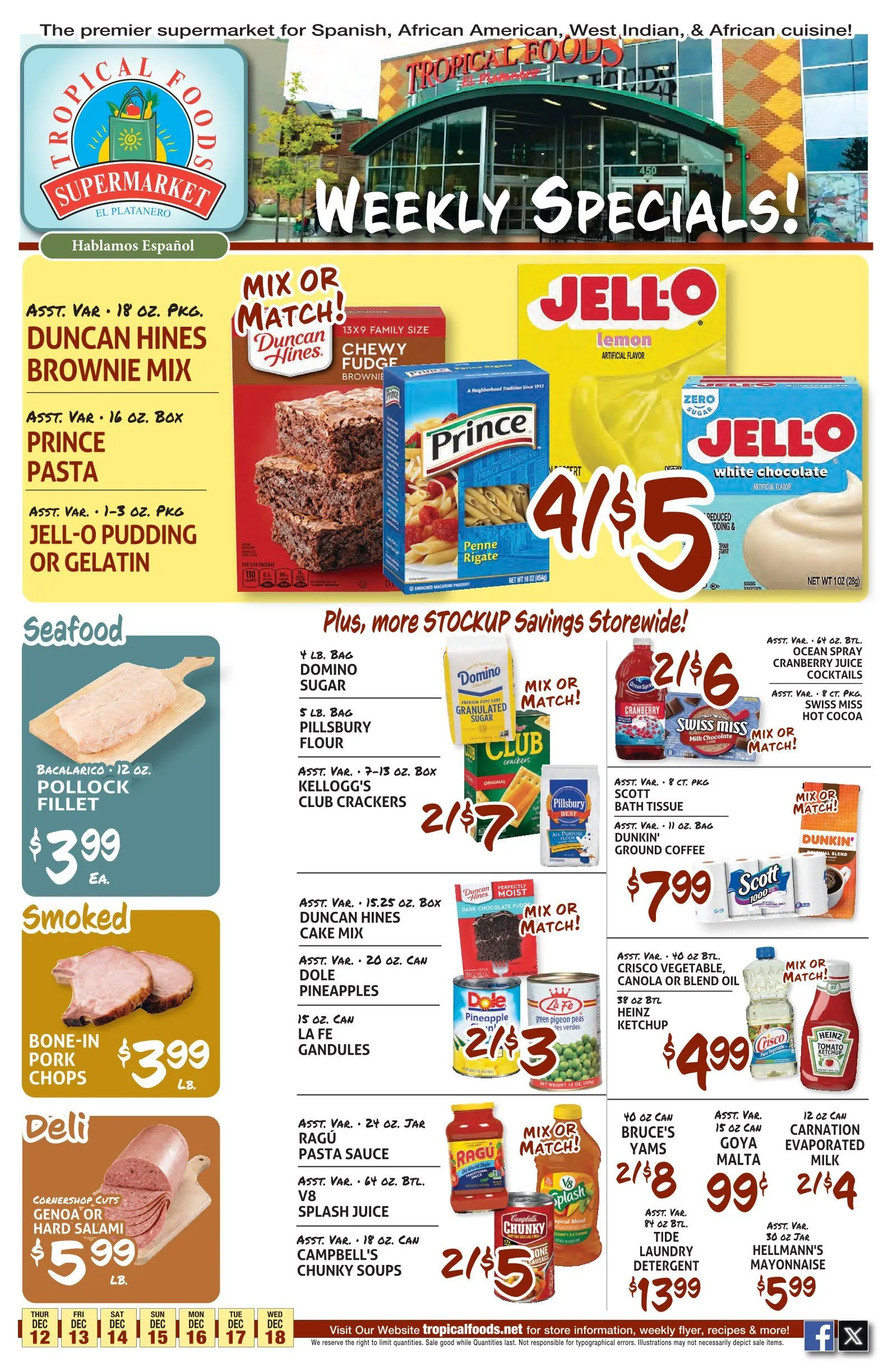 Weekly ad Tropical Foods Supermarket Weekly Ad from December 12 to December 18 2024 - Page 