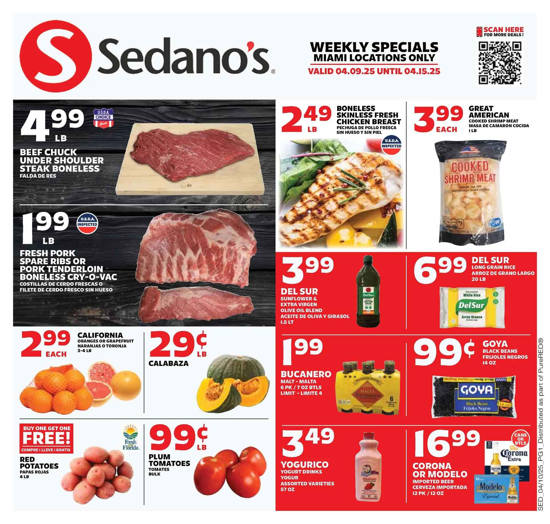 Weekly ad Sedano's Deals from April 9 to April 15 2025 - Page 