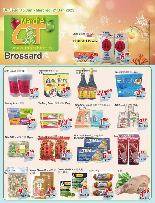  Marche C&T  Sales from January 15 to January 22 2026 - flyer page 1