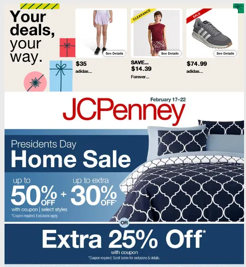 Weekly ad JCPenney Sales from February 17 to February 22 2026 - Page