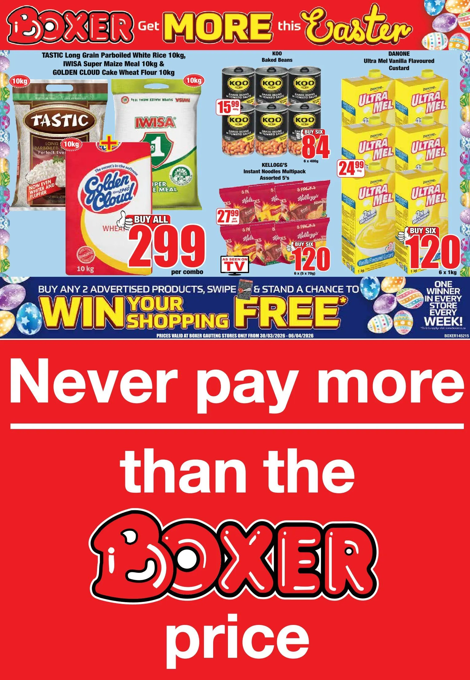 Boxer weekly ads from 30 March to 6 April 2026 - Catalogue Page 1
