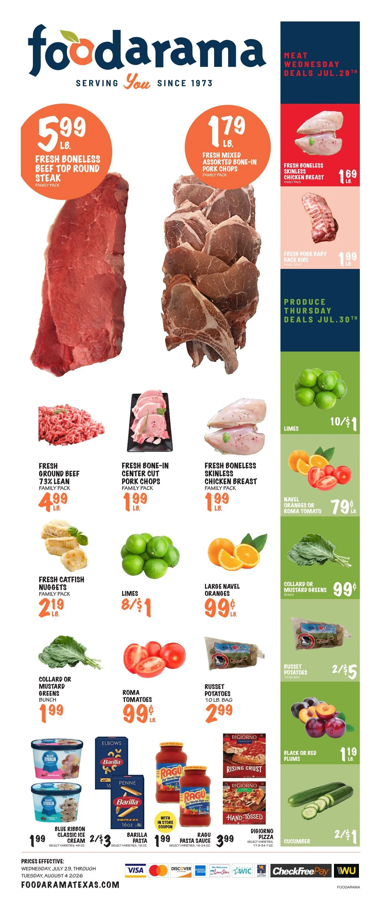 Weekly ad Foodarama Sales from July 29 to August 4 2026 - Page 