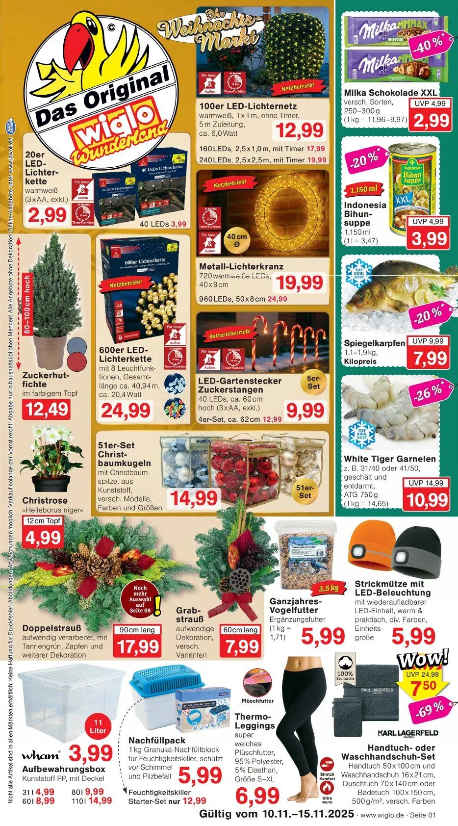 Wiglo Wunderland Angebote von 10. November bis 15. November 2025 - Prospekt seite 1