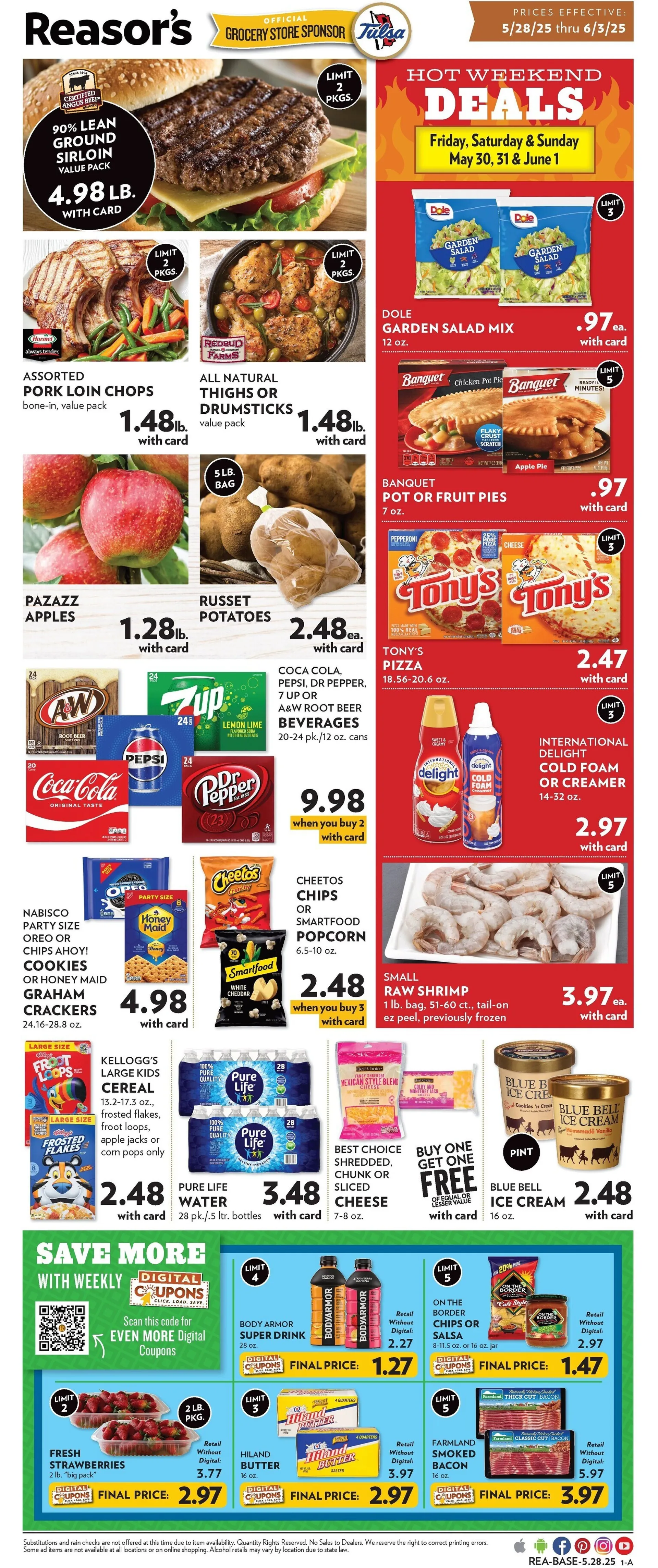 Weekly ad Reasor's Deals from May 28 to June 3 2025 - Page