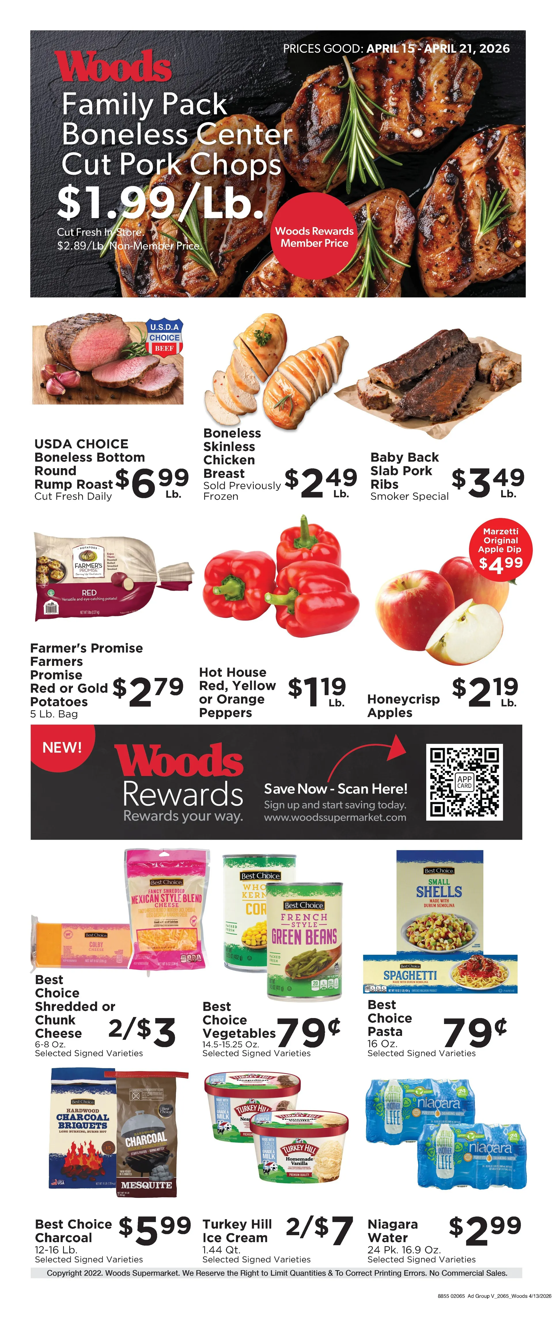 Weekly ad Woods Supermarket weekly ads from April 15 to April 21 2026 - Page 
