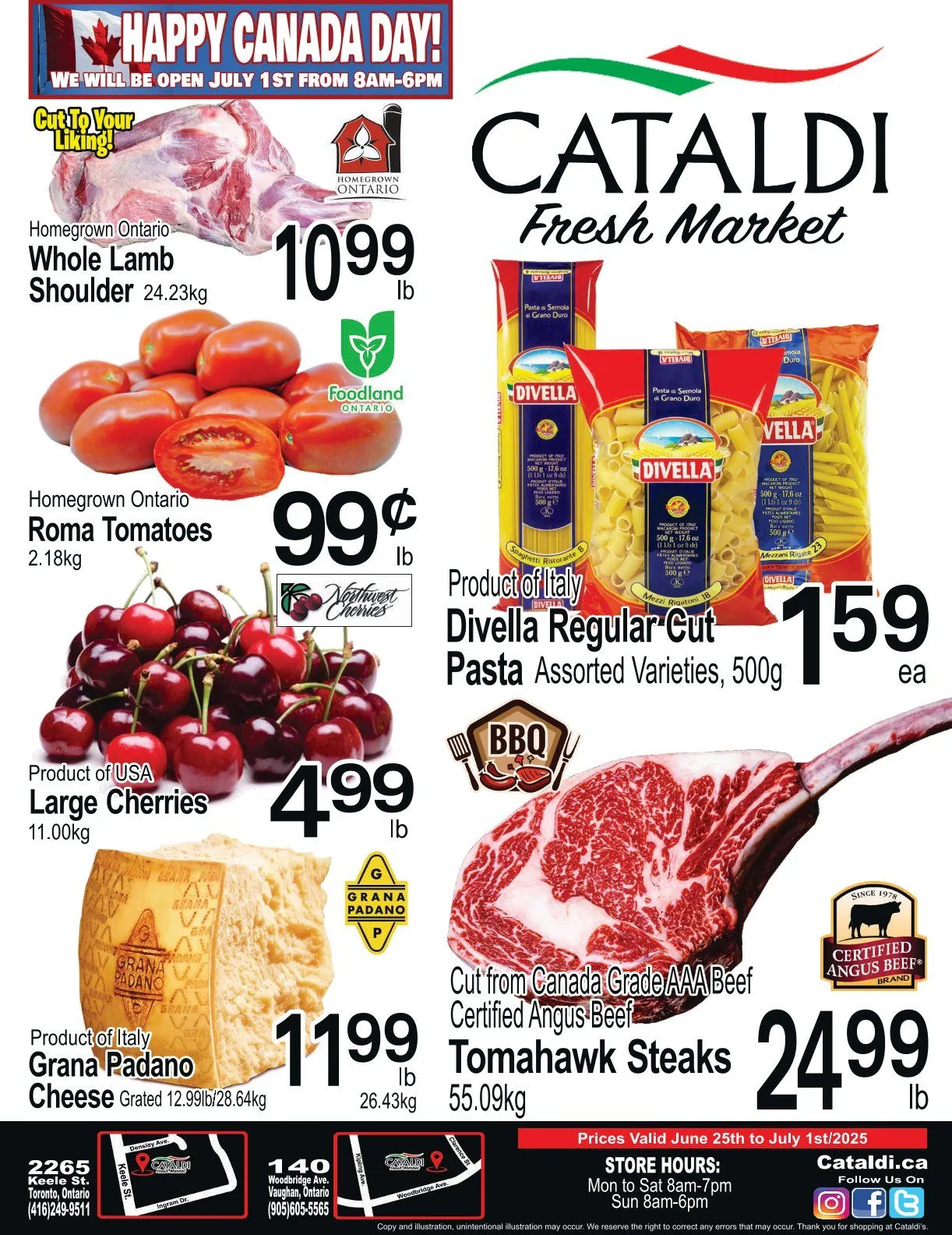 Cataldi Fresh Market flyers from June 25 to July 1 2025 - flyer page 
