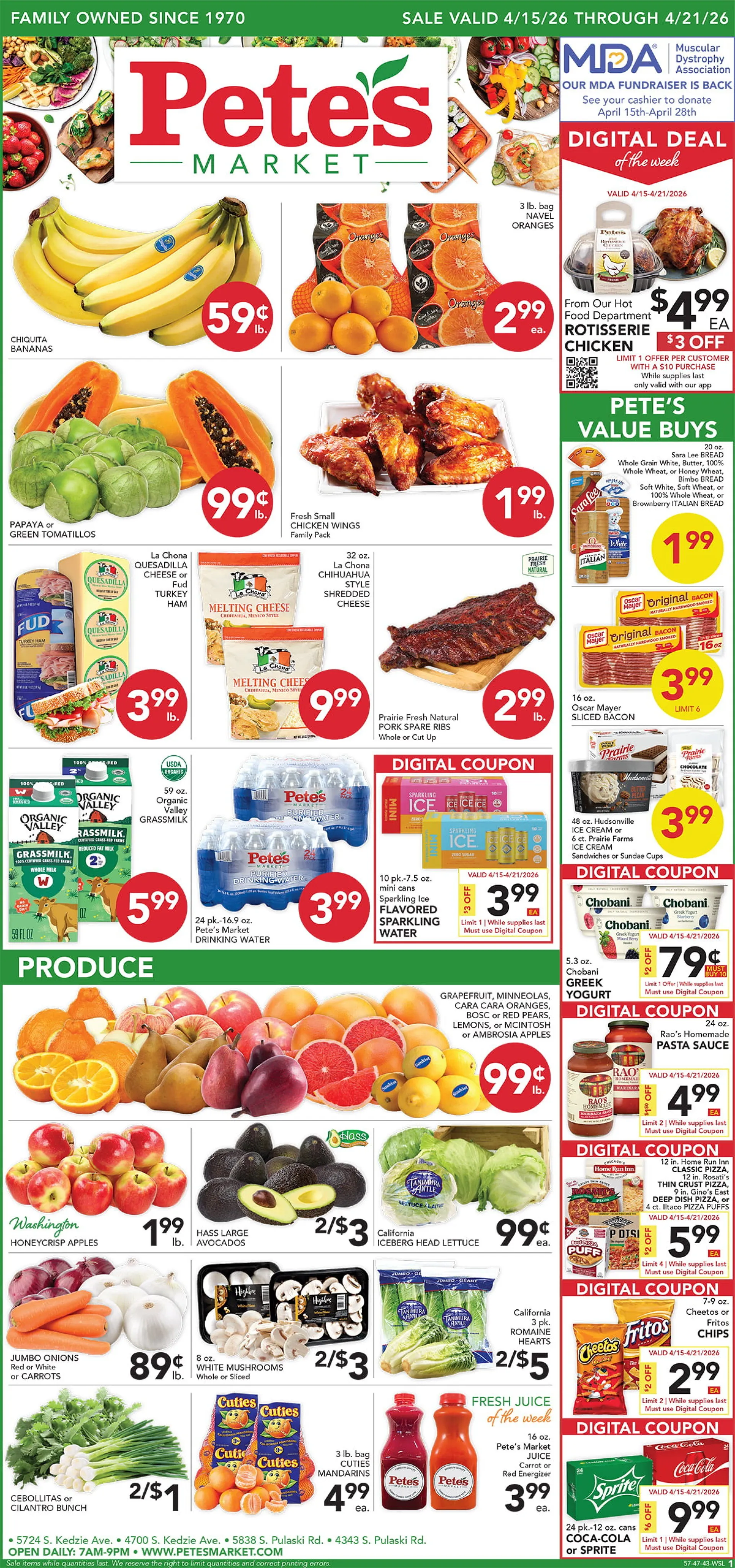 Weekly ad Pete's Fresh Market from April 15 to April 21 2026 - Page 