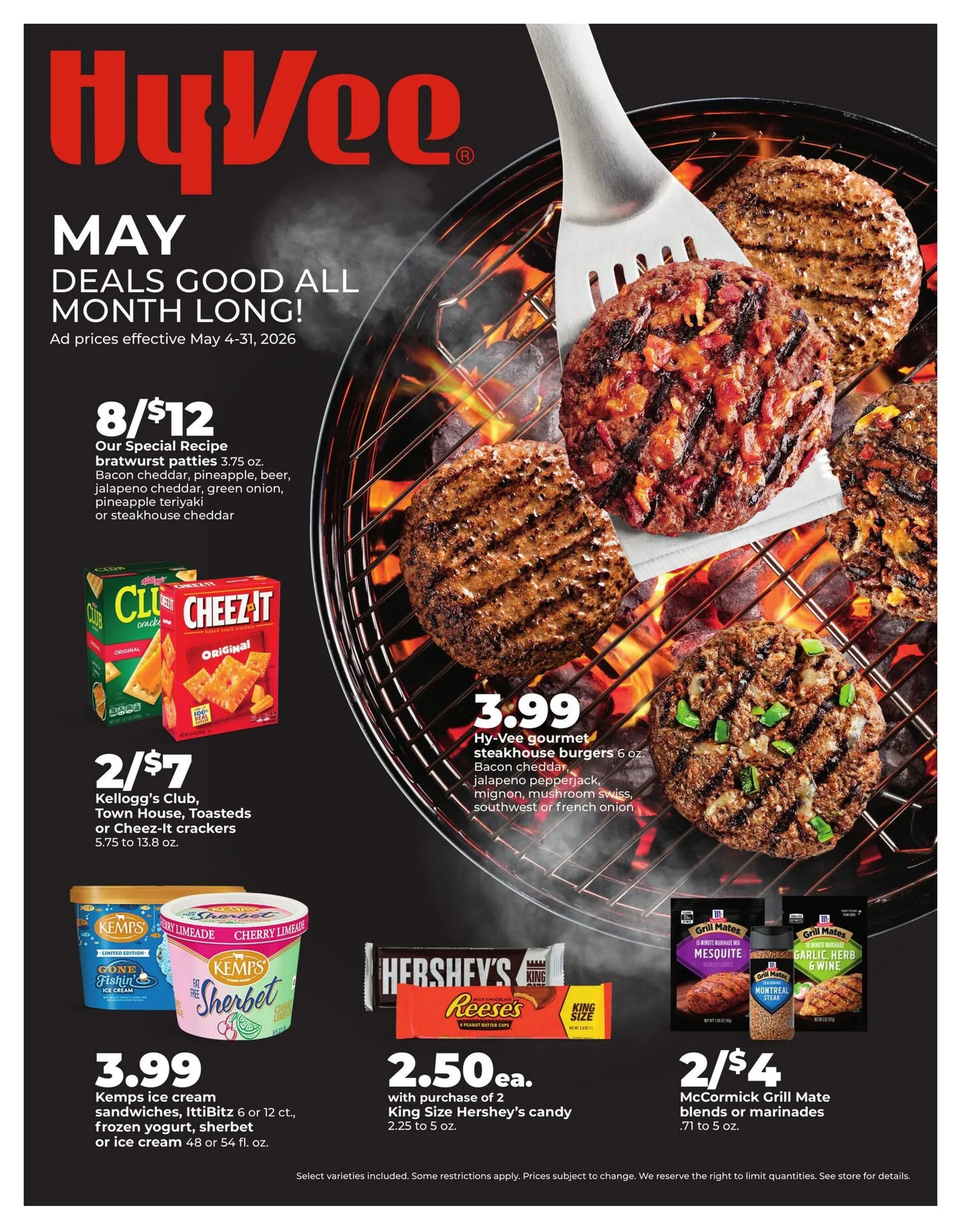Weekly promotion HyVee weekly ads spanning from May 4 to May 31 2026 - Page  for Catalogue 365