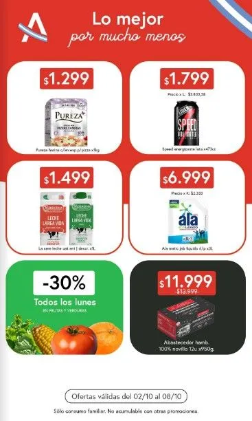 Ofertas de Ofertas El Abastecedor 2 de octubre al 8 de octubre 2025 - Página 1 del catálogo