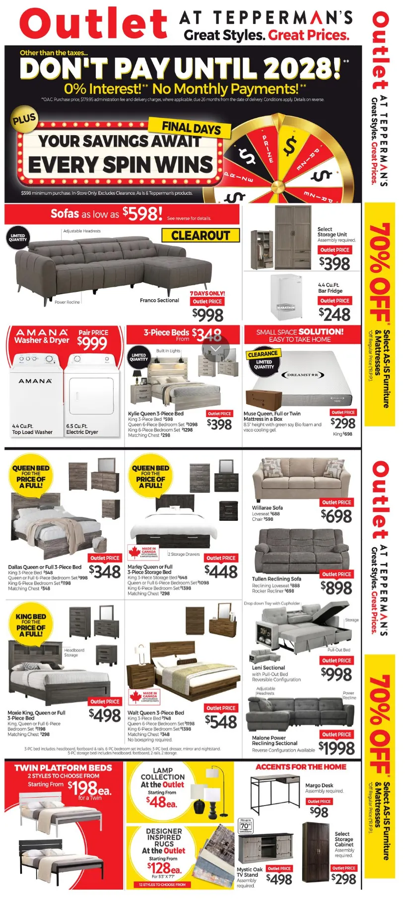 Tepperman's Sales from November 6 to November 12 2025 - flyer page 1