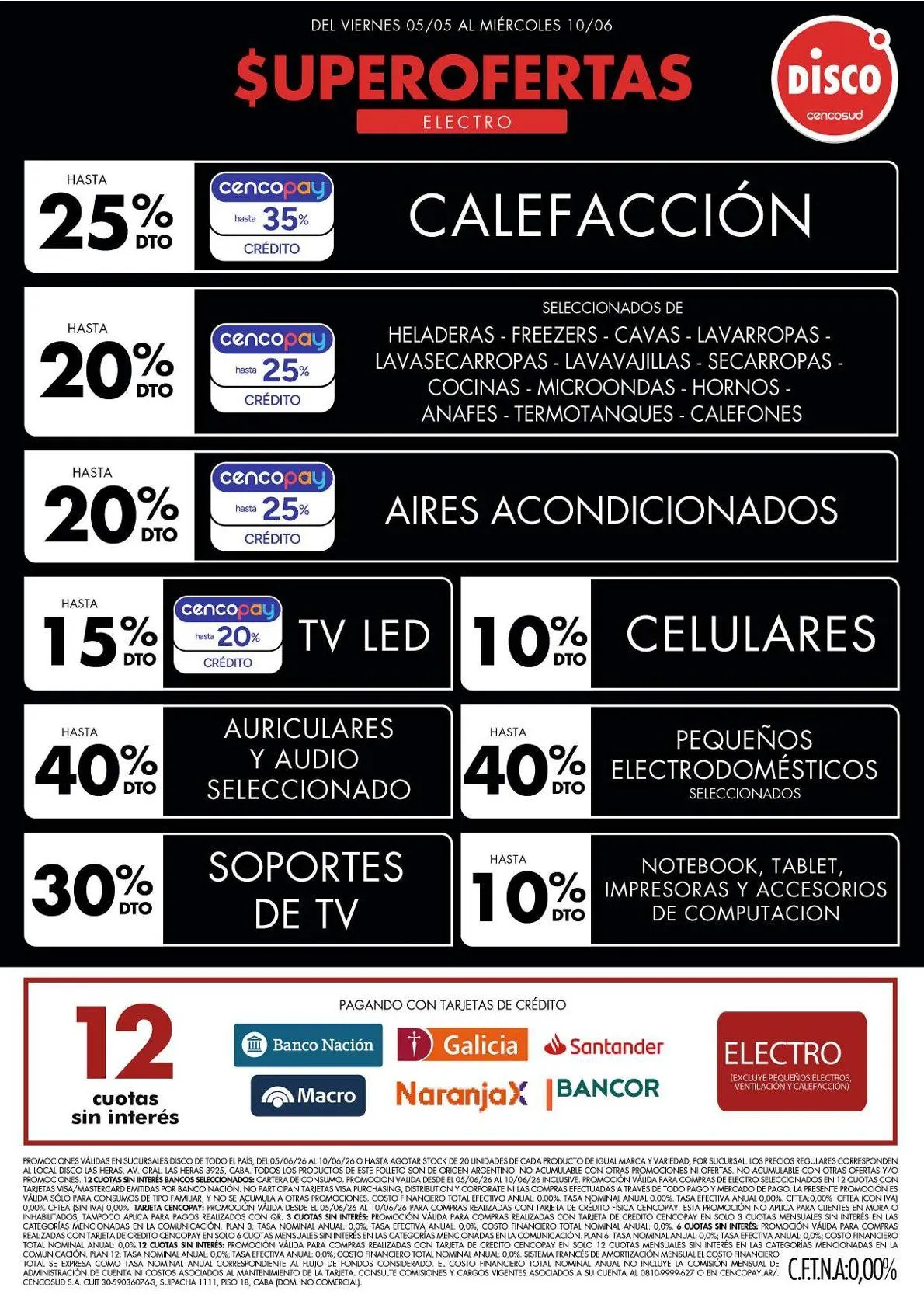 Ofertas de  Ofertas Disco 5 de junio al 11 de junio 2026 - Página 1 del catálogo