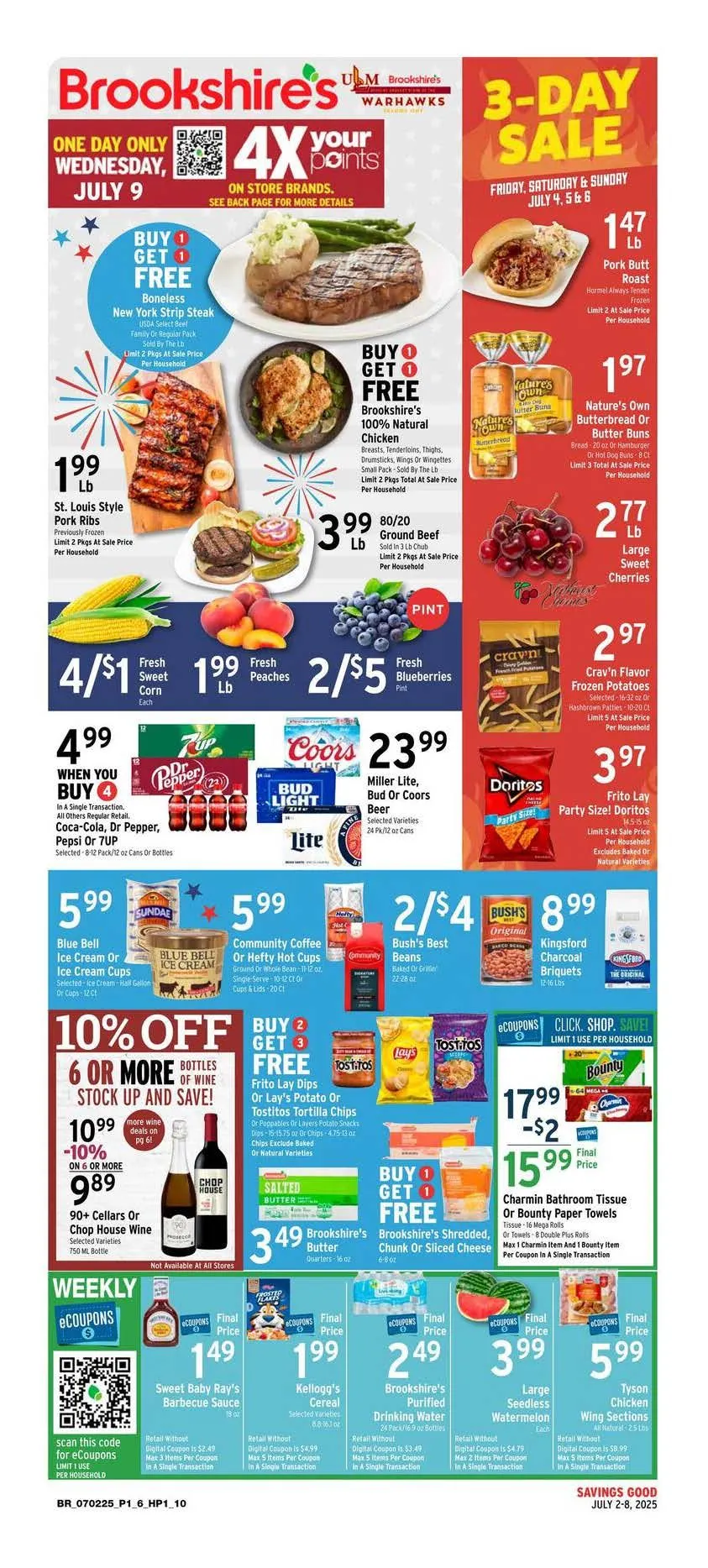 Weekly ad Brookshires Sales from July 2 to July 9 2025 - Page 