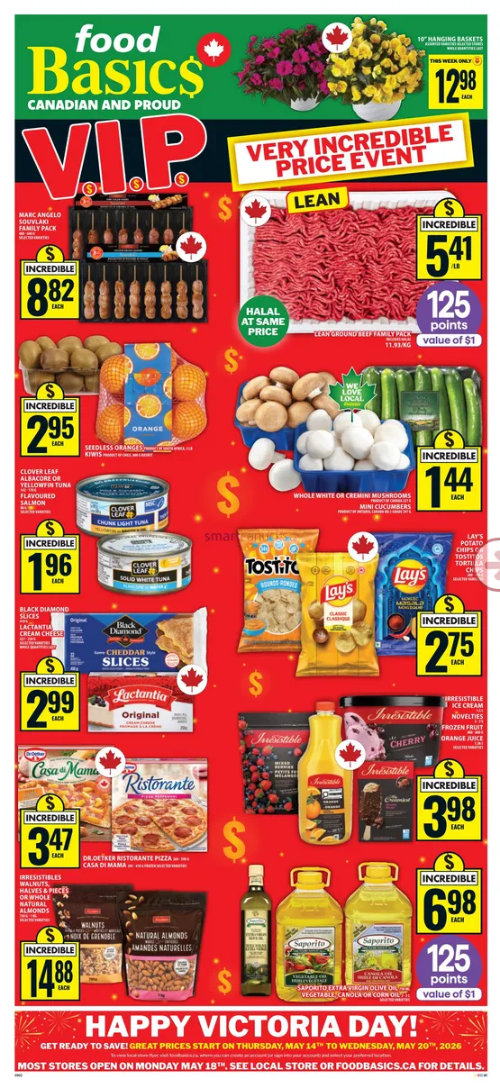 Food Basics Sales from May 14 to May 20 2026 - flyer page 1