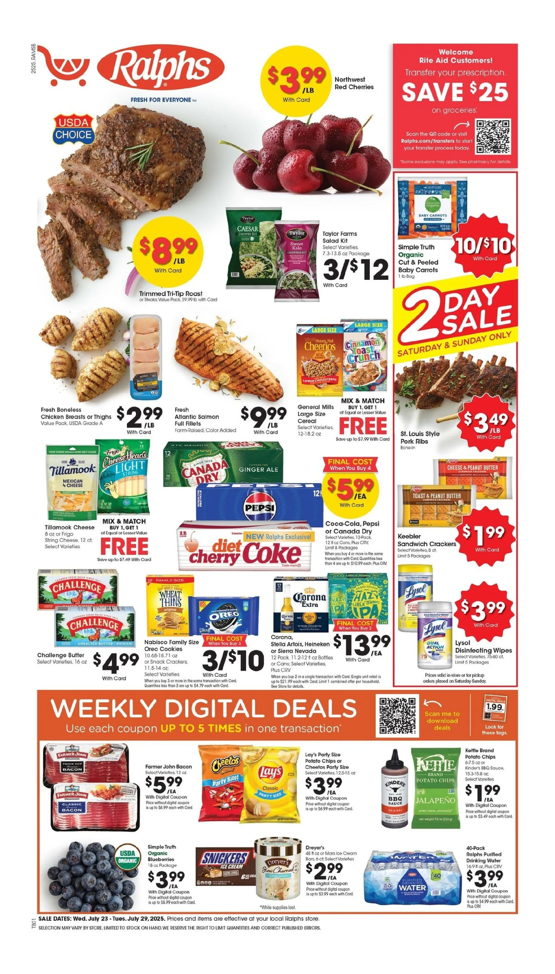 Weekly ad Ralphs Sales from July 23 to July 29 2025 - Page 