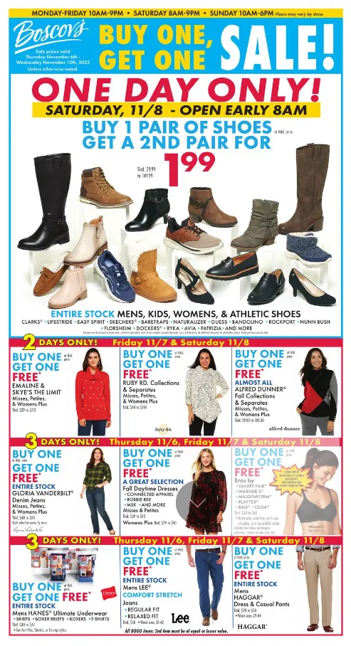 Weekly ad Boscov's Sales from November 6 to November 12 2025 - Page