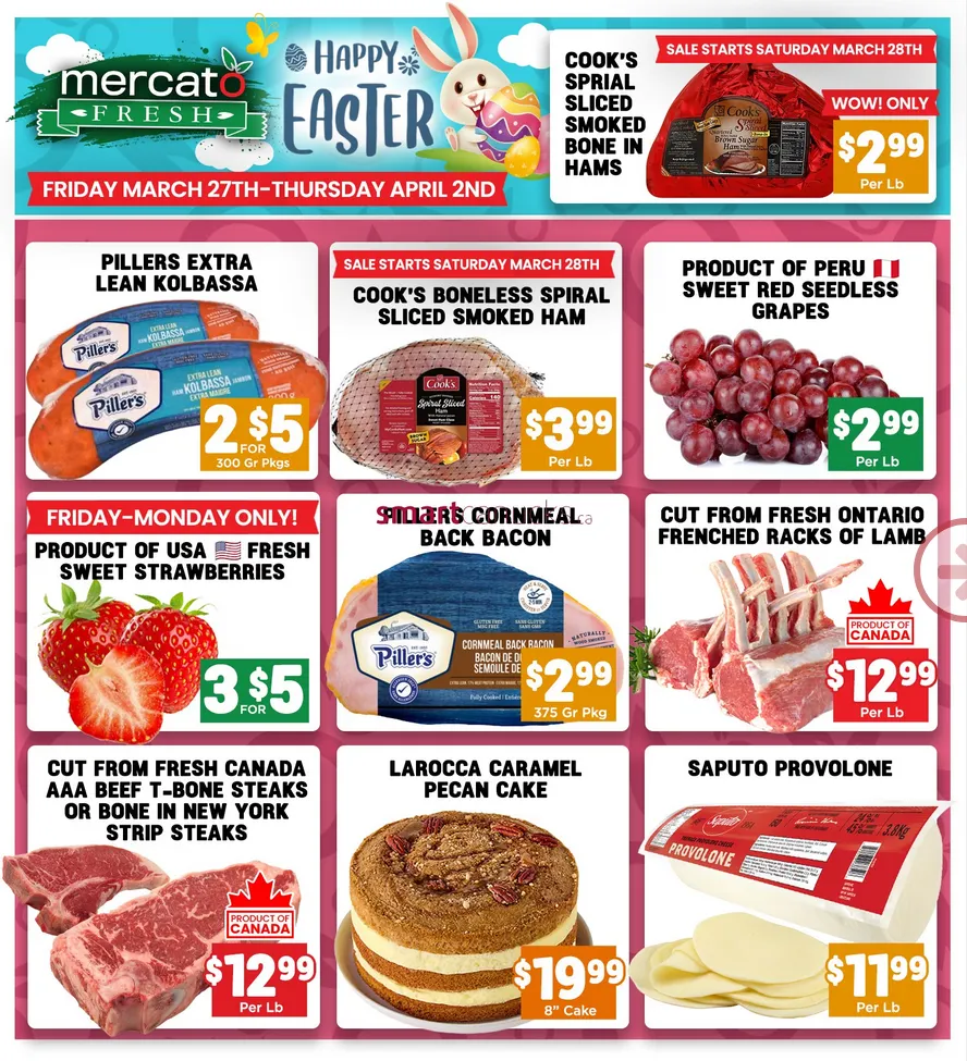Mercato Fresh Sales from March 27 to April 2 2026 - flyer page 1
