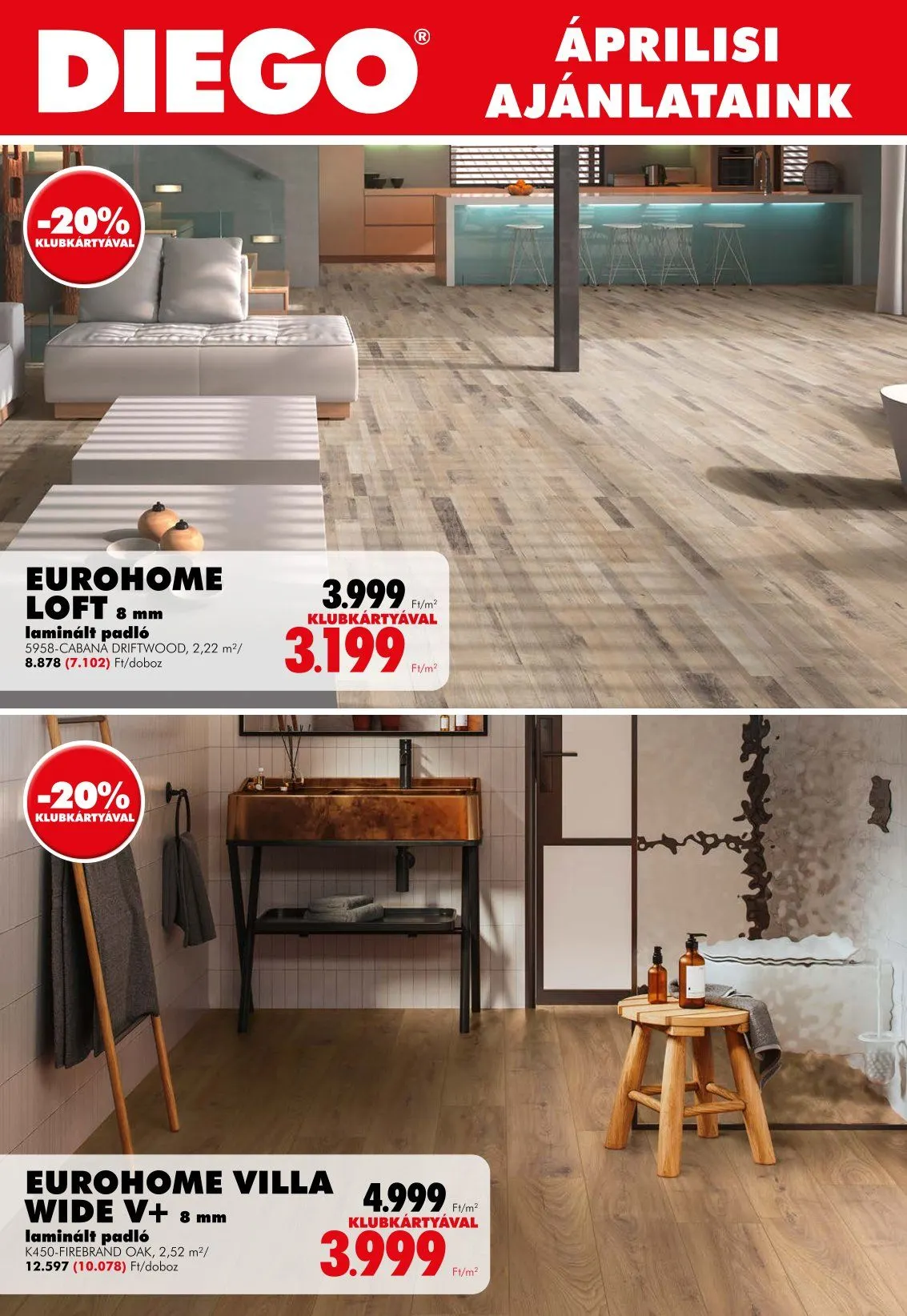 Katalógus Diego legfrissebb ajánlatai április 1.-tól április 30.-ig 2026. - Oldal 1