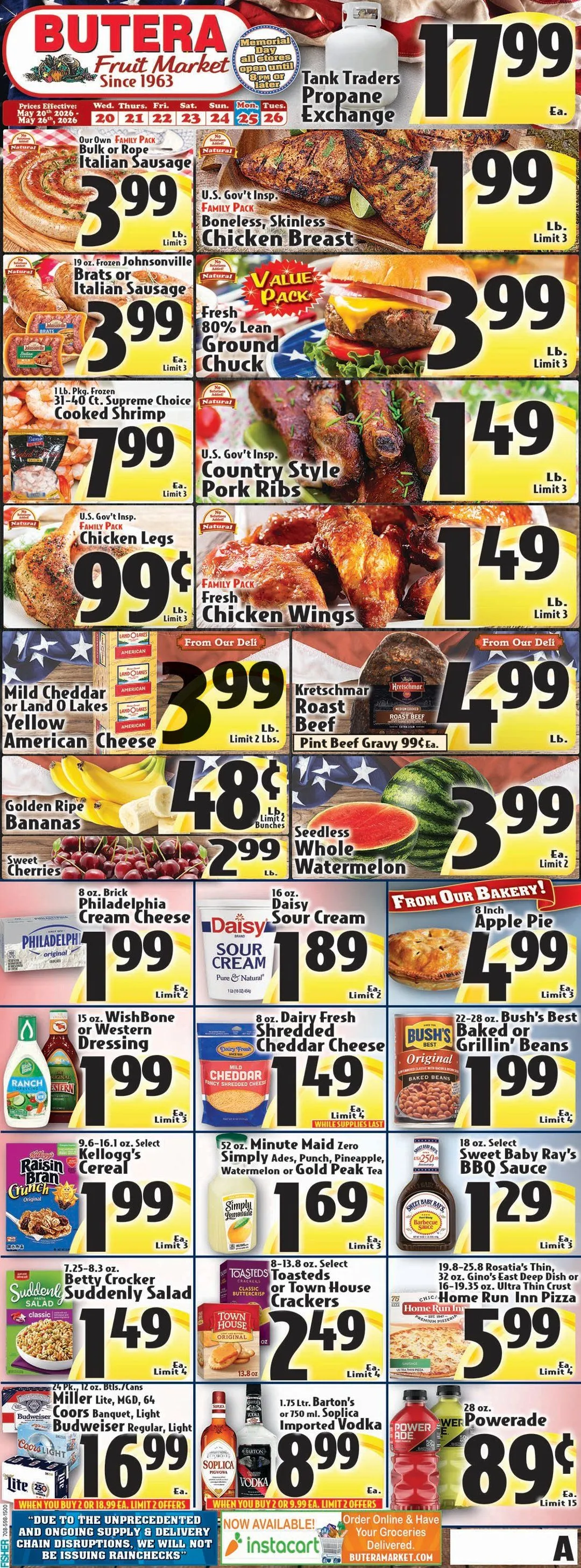 Weekly ad Butera Sales from May 20 to May 26 2026 - Page 1