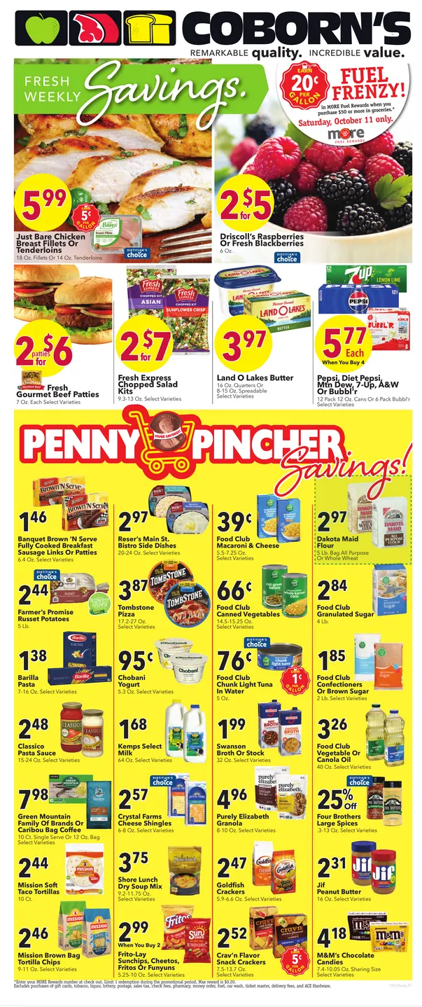 Weekly ad Coborn's Sales from October 8 to October 14 2025 - Page 1