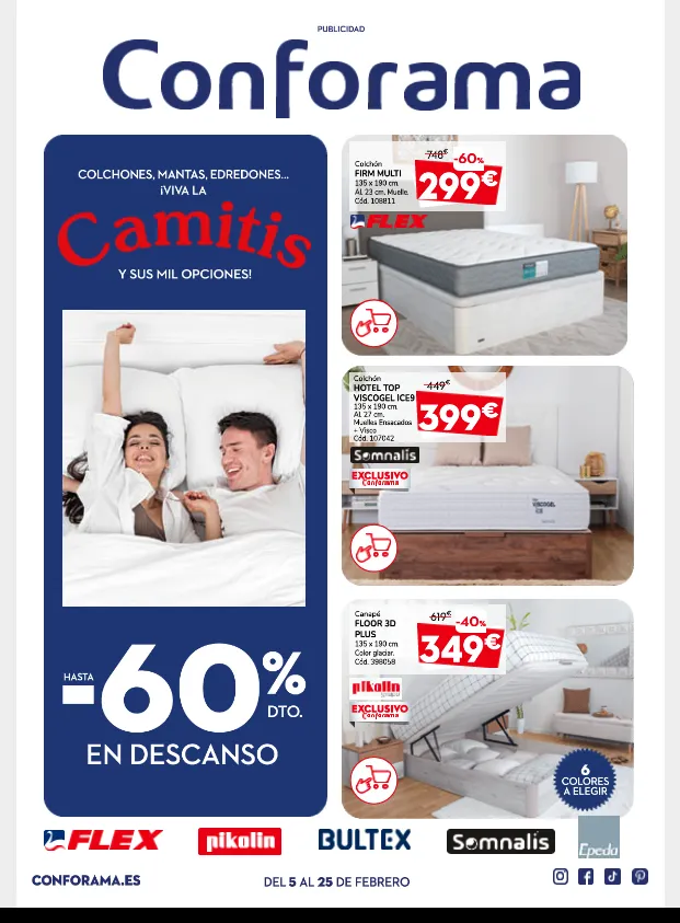 Catálogo de Conforama Ofertas 5 de febrero al 25 de febrero 2026 - Página 2