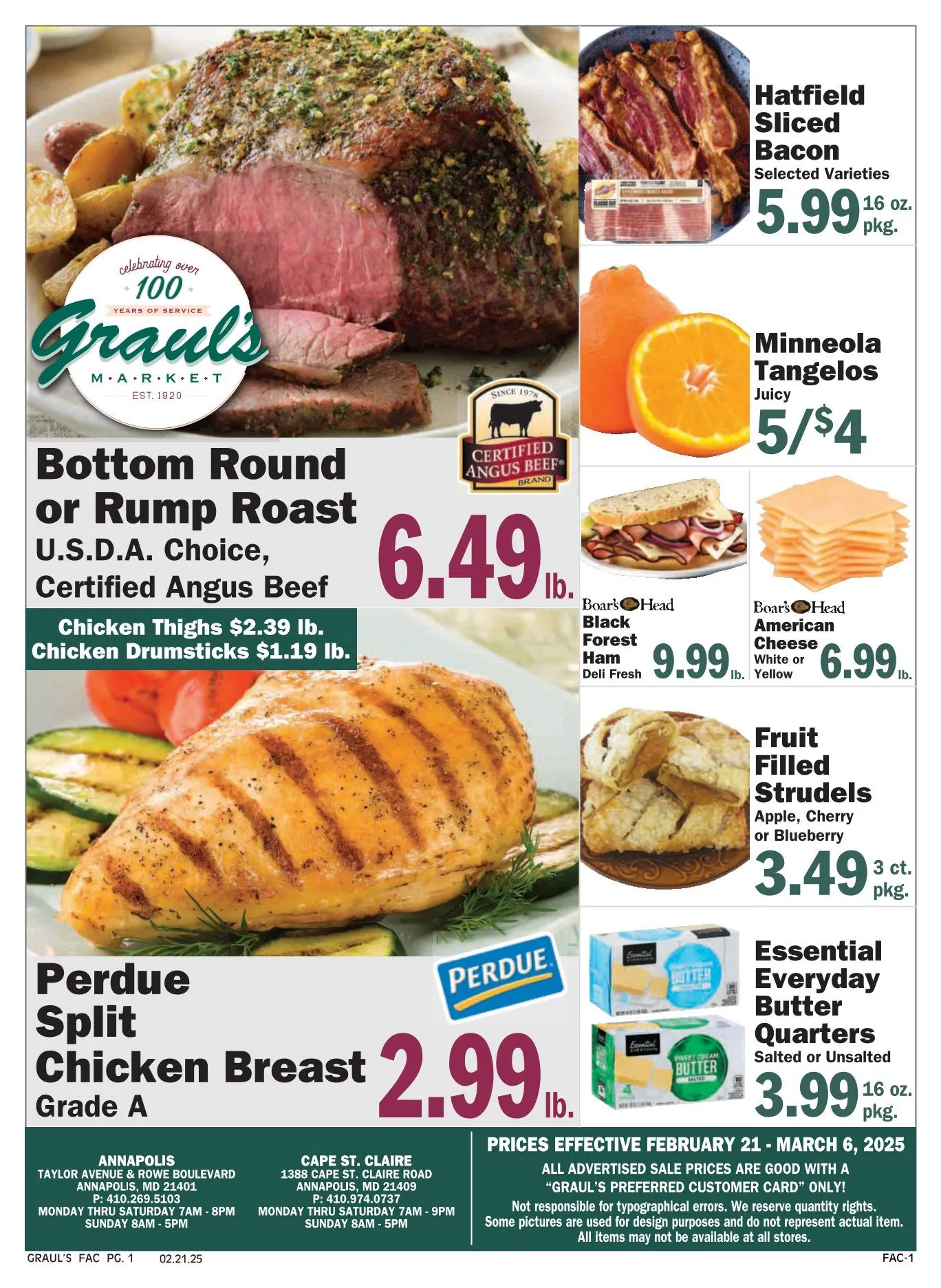 Weekly ad Graul's Market Sales from February 21 to March 6 2025 - Page 