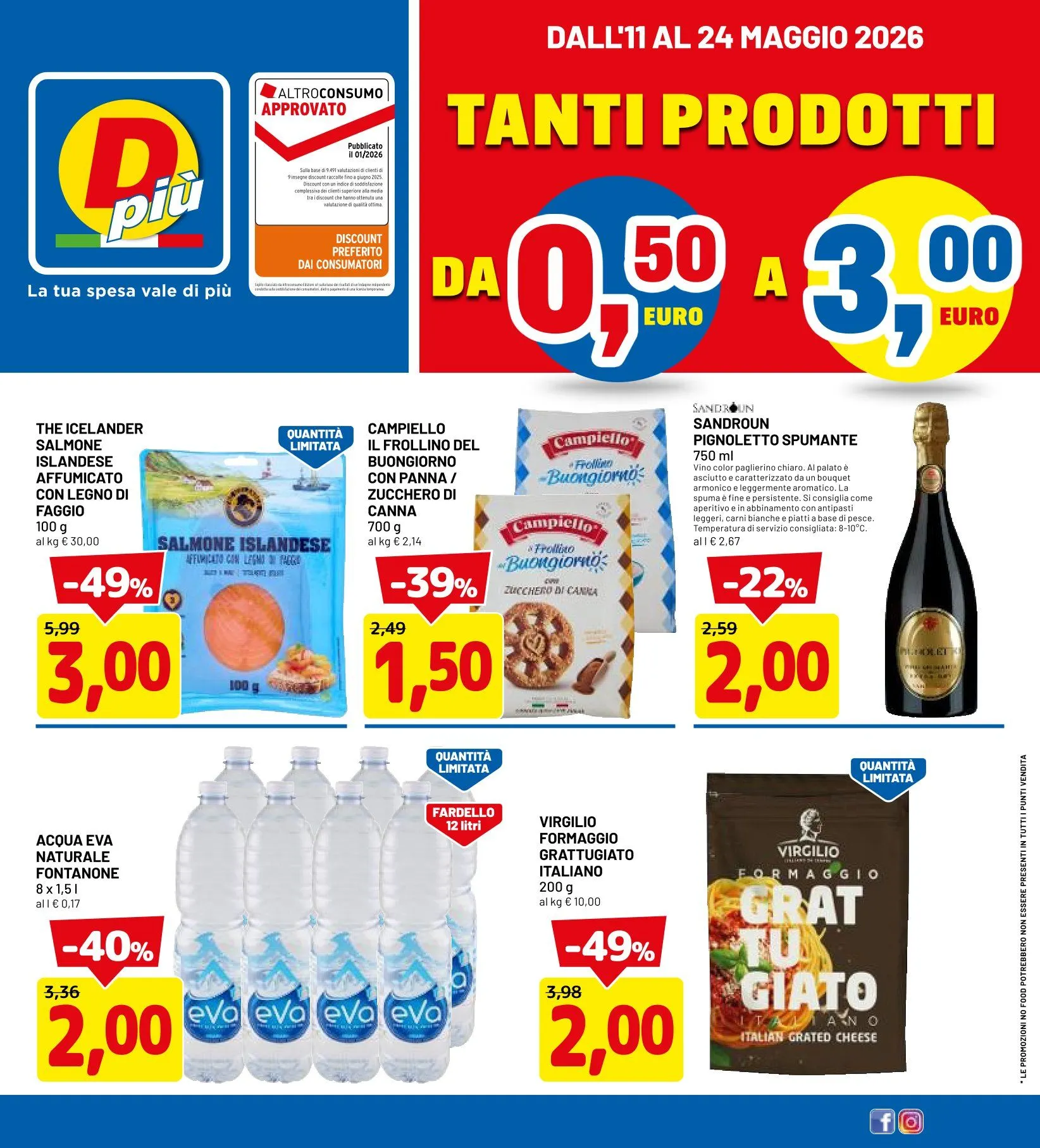 Volantini D Più  da 11 maggio a 24 maggio di 2026 - Pagina del volantino 