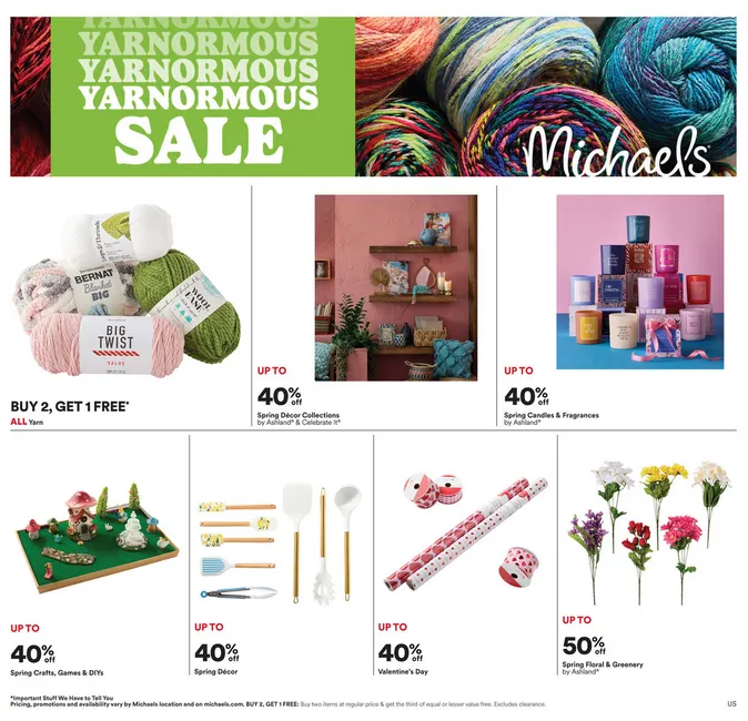 Weekly ad Michaels Sales from January 25 to January 31 2026 - Page 