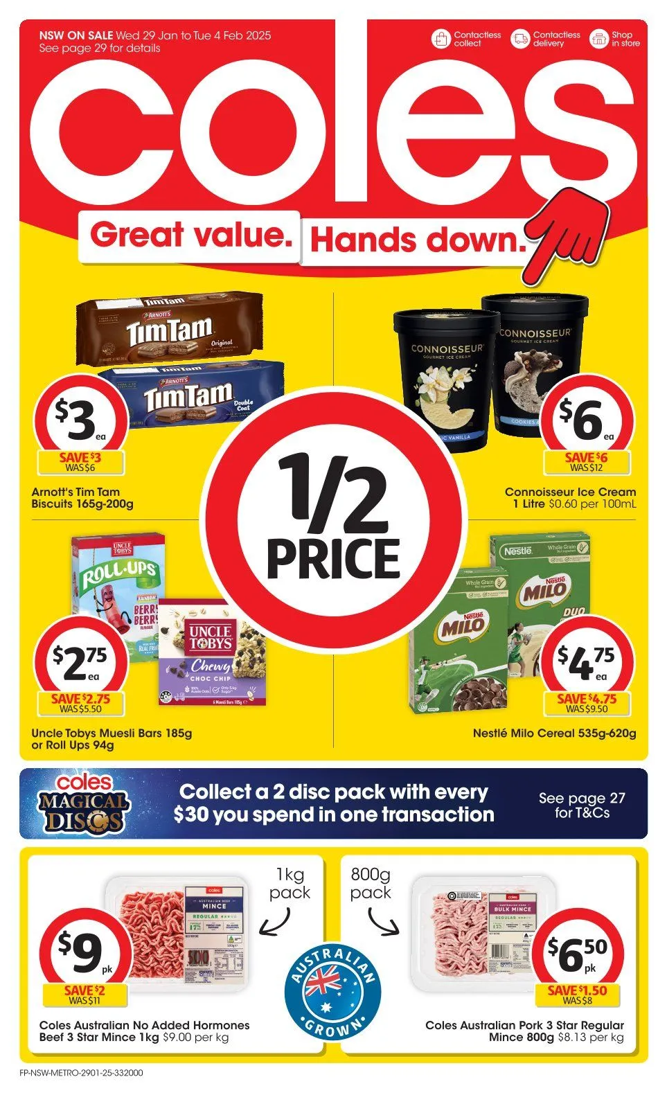 Coles Deals - Catalogue valid from 29 January to 4 February 2025 - page 1