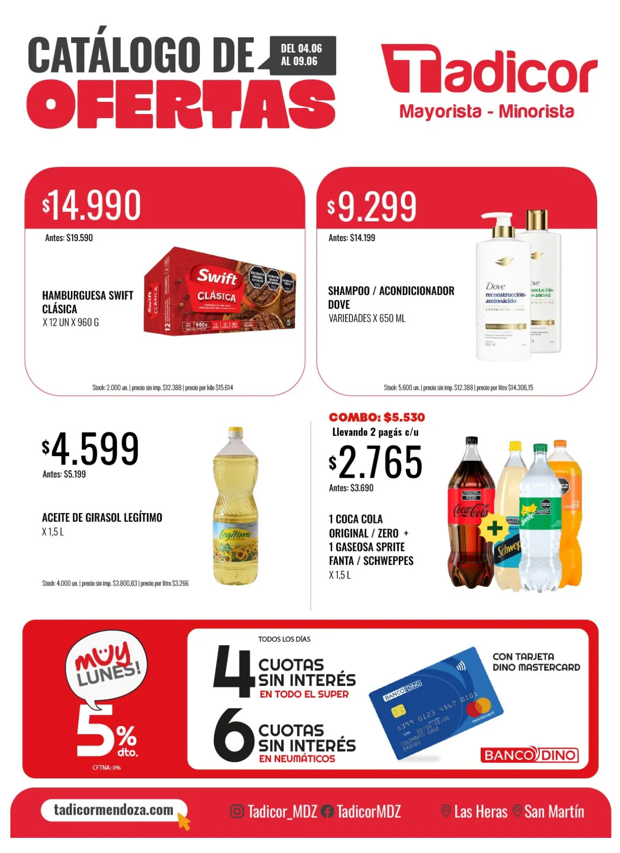 Ofertas de Supermercados Tadicor Ofertas 4 de junio al 9 de junio 2026 - Página  del catálogo