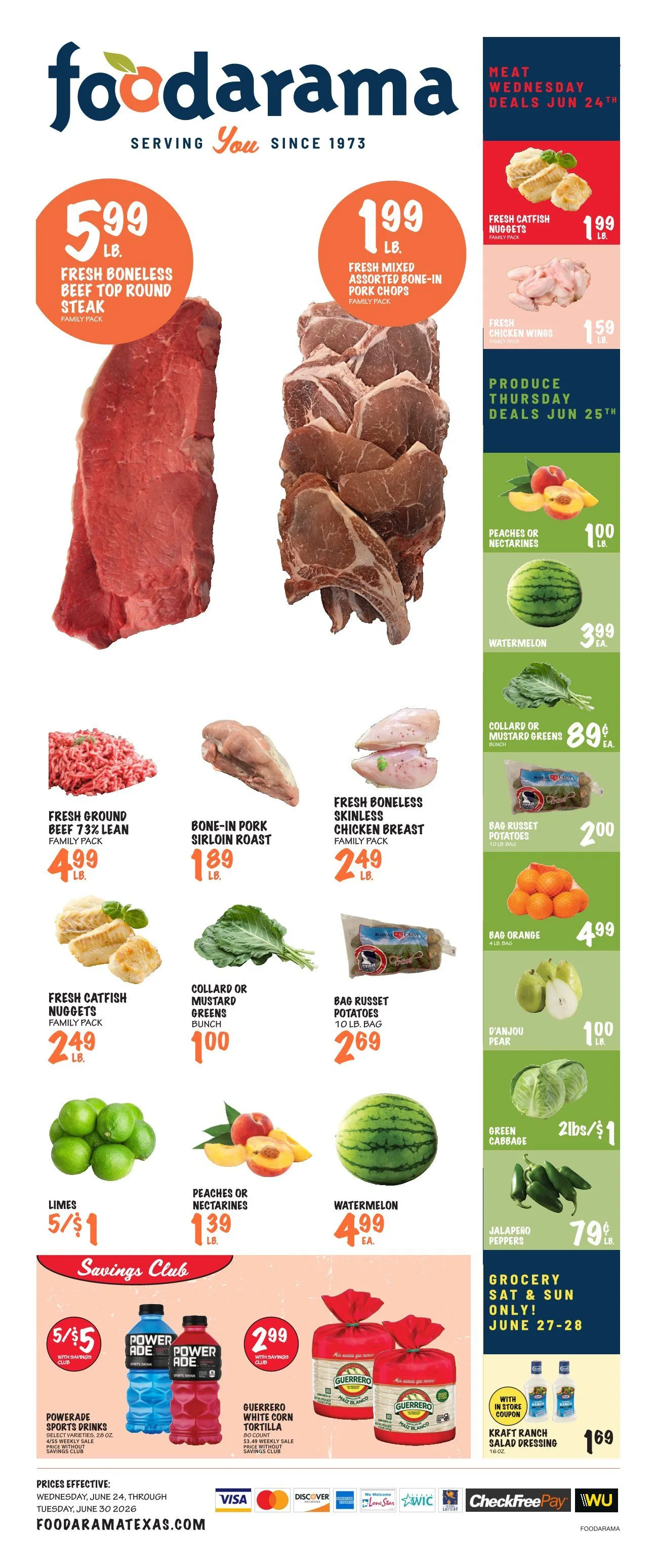 Weekly ad Foodarama Sales from June 24 to June 30 2026 - Page