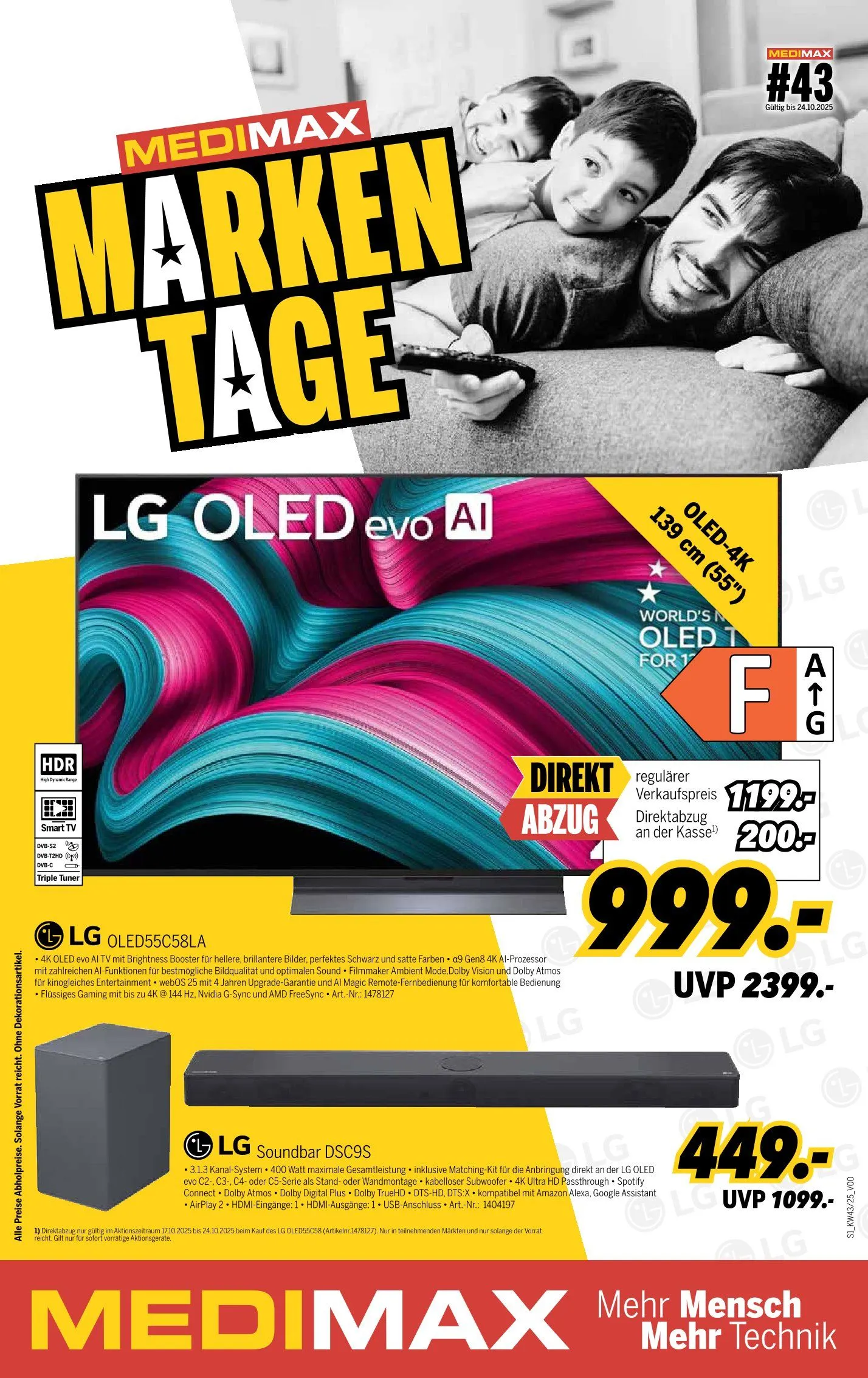 MEDIMAX Prospekte - 17. Oktober 23. Oktober 2025