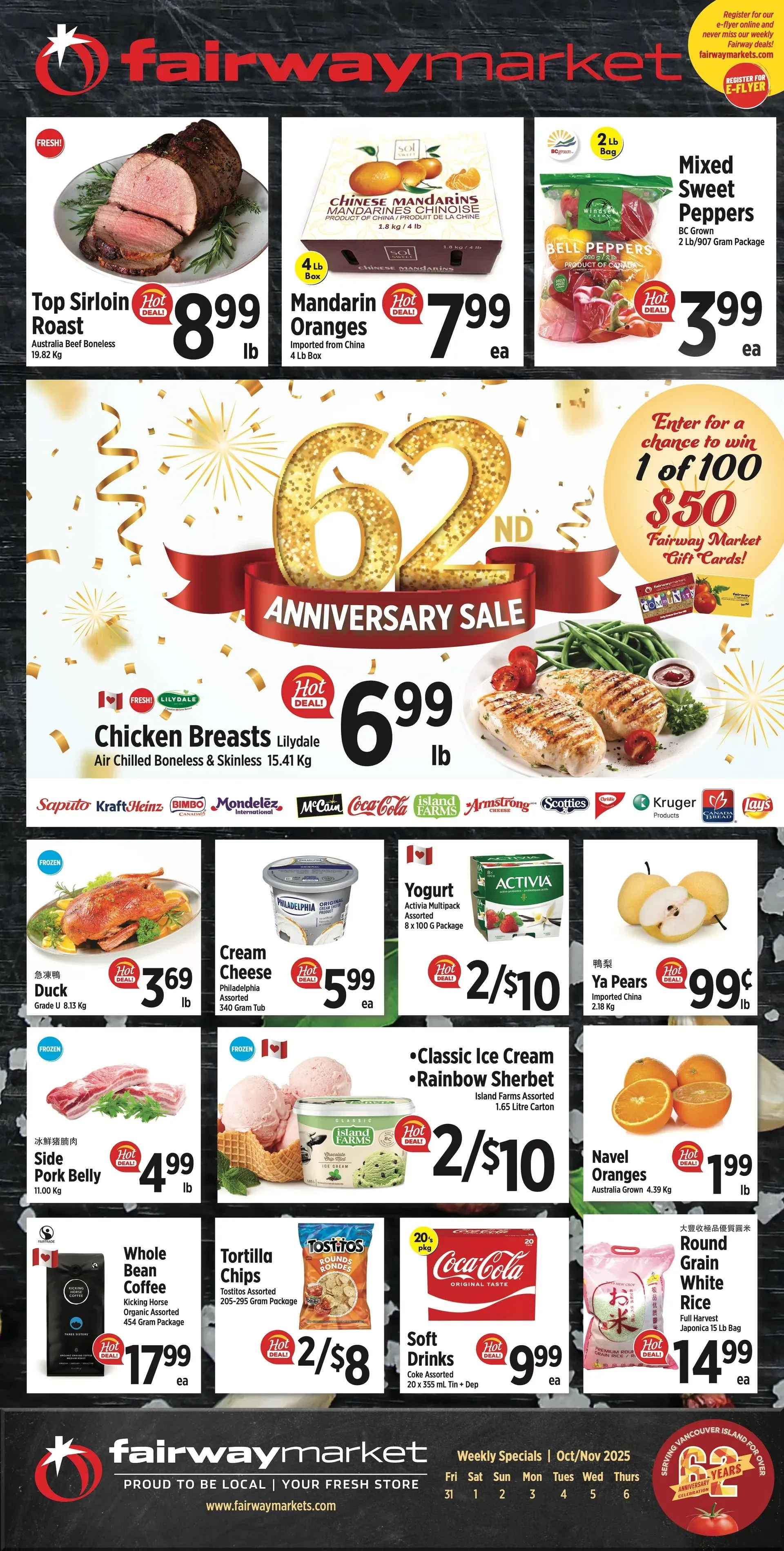 Fairway Market Canada Sales from October 31 to November 6 2025 - flyer page 1