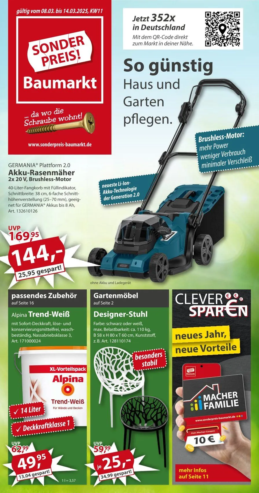 Sonderpreis-Baumarkt Angebote von 8. März bis 14. März 2025 - Prospekt seite 