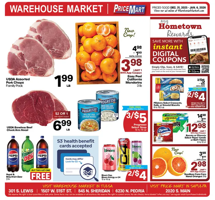 Weekly ad Warehouse Market  from December 31 to January 6 2026 - Page 