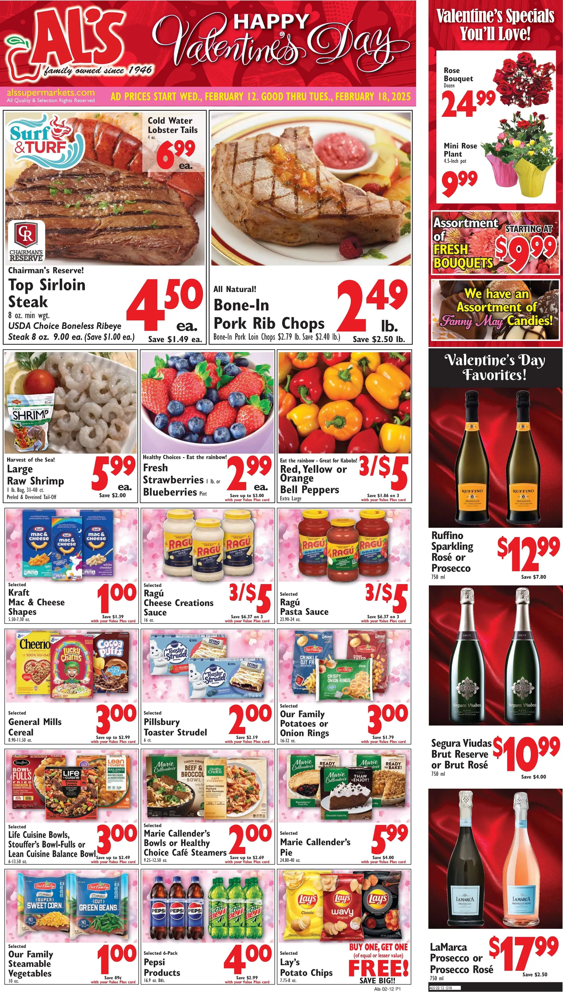 Weekly ad Al's Supermarket Sales from February 12 to February 18 2025 - Page 
