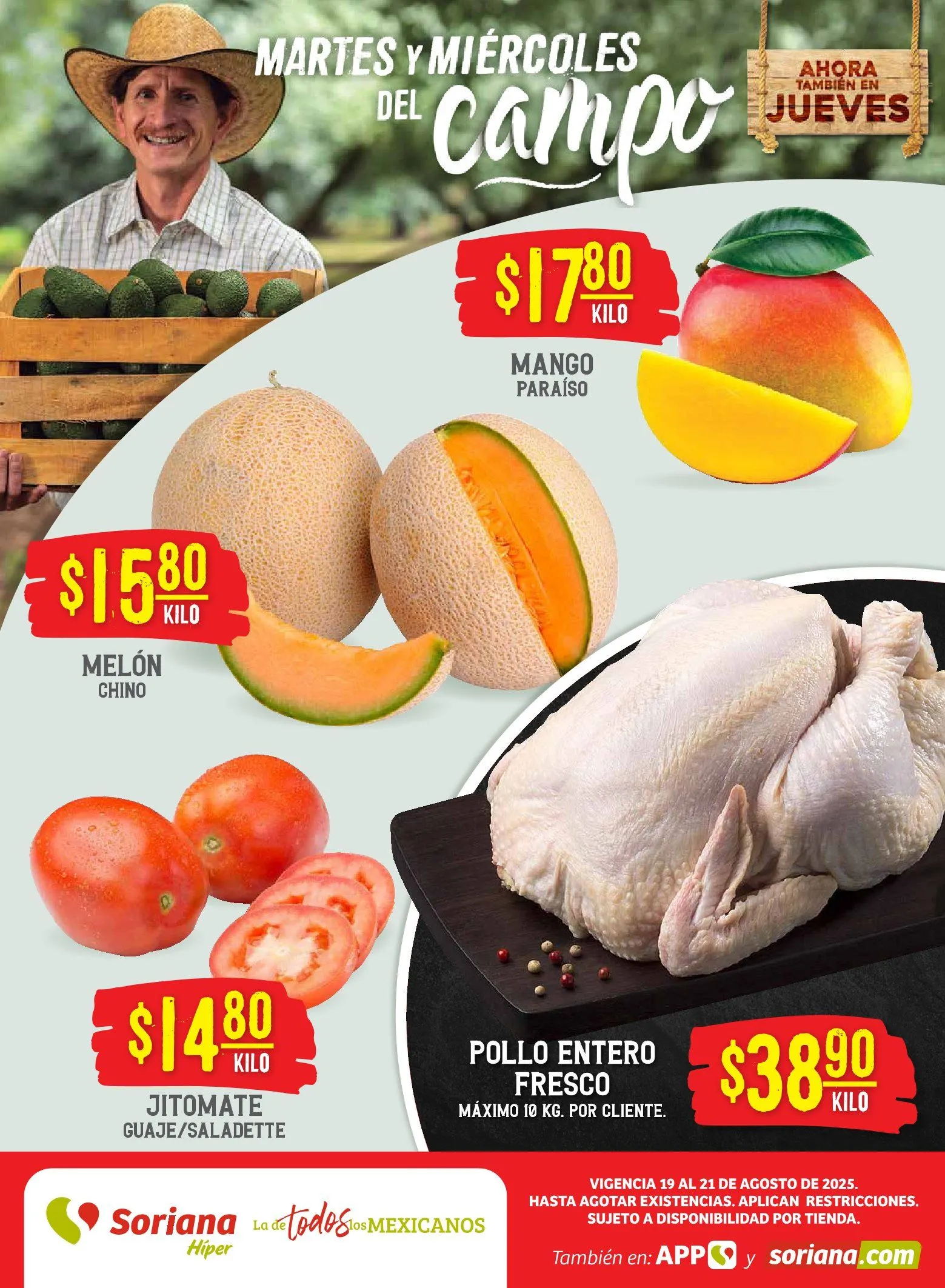 Catálogo de Soriana catálogos y ofertas 20 de agosto al 21 de agosto 2025 - Pagina 1